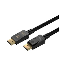 Vesa Sertifikalı Displayport 2.1 Kablo 16k 60hz, 8k 120hz, 8k 60hz, 4k 240hz 2 Metre Standart