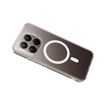Durukar Mi 15t Pro Combo Sert Şeffaf Magsafe Kapak - Şeffaf