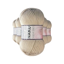 5 Adet Süper İnci El Örgü İpi 100 gr Kese Kağıdı 1199