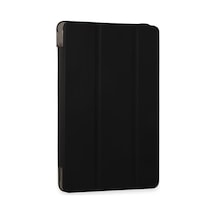Samsung Galaxy Uyumlu, X510 Tab S9 Fe 11 Kılıf Tablet Smart Kılıf - Siyah