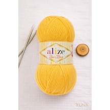 Baby Best Bebek Şal Bluz Bistuyer %10 Bambu Örgü İpi 216 Sarı