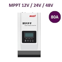 Mppt 80 A Amper 12/24/48 V Volt Şarj Kontrol Cihazı Regülatörü