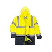 Portwest S766 - Temel 5-in-1 Çift Renk Hi-vis Ceket L Beden Sarı