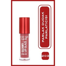 Mood Gleamy Lip Glaze Lipgloss No:203 Rose Chic - Renkli Dudak Parlatıcısı