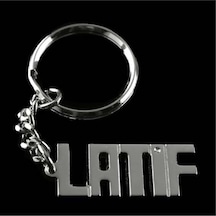 Latif - 900 - - Nazblsmm - İsimli Anahtarlık Çok Renkli