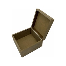 Küçük Boy Ahşap Kutu 11x11 Cm