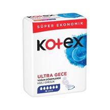 Kotex Ultra Gece Ped 16 Adet