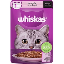 Whiskas Pouch Somonlu Yetişkin Kedi Maması 85 G