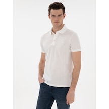 Pierre Cardin Erkek Beyaz Tişört 50302608-vr013 Beyaz