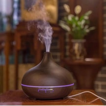 Ultrasonik Aroma Hava Nemlendirici Hava Difüzör Kokulu Uçucu Yağ Difüzör 500 Ml Kumandalı Led Işıklı