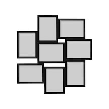 Ikea Vaxbo 8 Fotoğraflı Kolaj Çerçevesi 13 X 18 Cm Siyah