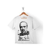 The Godfather Baba Marlon Brando Logo Çocuk Tişört 001 The Godfather Baba Marlon Brando Logo Çocuk Tişört 001