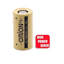 Orion 1.2V Ni-Cd SC 1500mAh Şarj Edilebilir Pil - HP