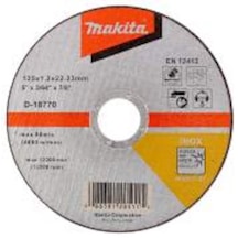 Makita D-18770 Paslanmaz Krom Inox Kesici Disk Makita 125 Mm