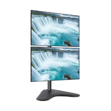 Ergoflex EF73 Steel Design 2-8 kg Çift Ekran Asansörlü 13"-27" Desktop Monitör Standı