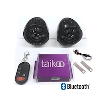 Motosiklet Mp3 Çalar Alarm Usb Bluetooth Özellikli