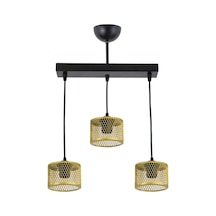 Üçlü Kafes Model Modern Sarkıt Avize M
