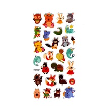 Sticker Kabartmalı Defter Planlayıcı Etiket Ldg046 -17x9 Cm- Şirin Hayvanlar