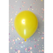 Sarı Balon 10 Adet - 12 Inc 30 Cm Parti Balonu Çok Renkli