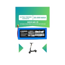 Onvo Mx-01 Uyumlu Batarya Ultra Yüksek Kapasite 48v 20.000mah Elektrikli Scooter Bataryası Çok Renkli