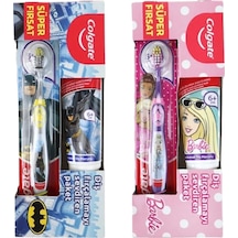 Colgate Cocuk Batman & Barbıe 75ml + Df Extra Yum.