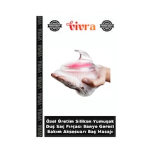 Özel Üretim Silikon Yumuşak Duş Saç Fırçası Banyo Gereci Bakım Aksesuarı Baş Masajı