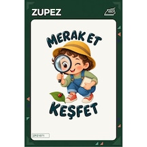 Merak Et, Keşfet 19x25 Cm Ütüyle Uygulanan Baskı Zpz1071 - 928156896