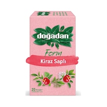 Doğadan Kiraz Saplı Form Poşet Çay X 6 Paket