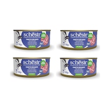 Schesir Ton Ve Sığır Tam Ve Dengeli Kedi Konserve Jöleli 140 Gr. X 4 Adet