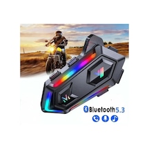 Kask Interkom Bluetooth Kask Mikrofon Kulaklık Stereo Motorsiklet Kulaklık
