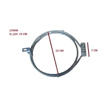 Turbo Fırın Rezistansı 2200w 220v 22cm Q:8,5 Turbo Fırın Rezistansı 2200w 220v 22cm Q:8,5