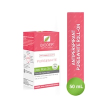 Bioder Pure & White Roll - On 50 ml Antiperspirant Terleme Önleyici - Kol Altı Beyazlatıcı Mucizevi Etki