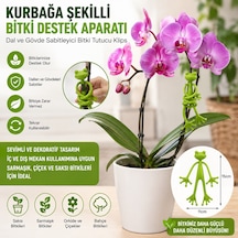 Bakgelal Kurbağa Şekilli Bitki Sabitleyici Klips, Dal Gövde Destek Aparatı, Bitki Tutucu