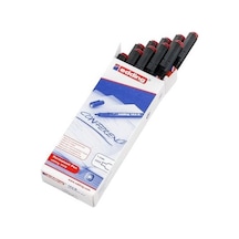Edding 143b Asetat Kalemi 10'lu Paket Kırmızı