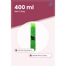 Saç Spreyi Büyük Yeşil 400 Ml Sert Tutuş Şekillendirici Kalıcı Fi