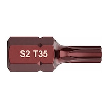 Rıco T35 Torx Bits Uç Mıknatıslı Kırmızı 30 X 10 Mm