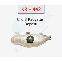 Clio 3 Radyatör Deposu Kapaklı