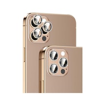 Noktaks - Apple Uyumlu iPhone 13 - Kamera Lens Koruyucu Cl-06 - Kırmızı - T19347 Kırmızı