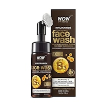 Wow Skin Niacinamide Yüz Temizleme Köpüğü Ve Dahili Fırçalı-lekeler, Yağ Kontrolü, Akne Yüzde Doksan Yedi, Doğal İçerik 150ml