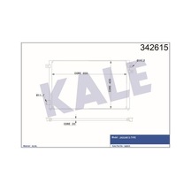 Kale 342615 Klima Radyatörü Aj V6 Fb Aj V8 Aj8ft S Type Iı X200 1999 2007 Xr854219
