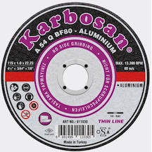 Karbosan 230x3x22 Alüminyum Bomxkesici