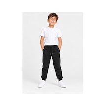 Eray Alp Kids Unisex Çocuk Siyah Jogger Eşofman Altı Günlük Rahat Kombin
