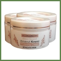 Bezos Three Brand Whitening Cream 100ml Arnavut Kremi Aklık Kremi 3 Adet Hb006