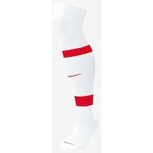 Nike U Nk Matchfit Knee High - Team Cv1956-103 Beyaz & Kırmızı Unisex Tozluk 001