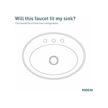 Moen T6805bl Dartmoor İki Kollu Geniş Banyo Musluğu, Valf Gerekli, Mat Siyah
