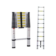 Ebax 10 Basamaklı Teleskopik Merdiven Uzayan 2.9 Metre