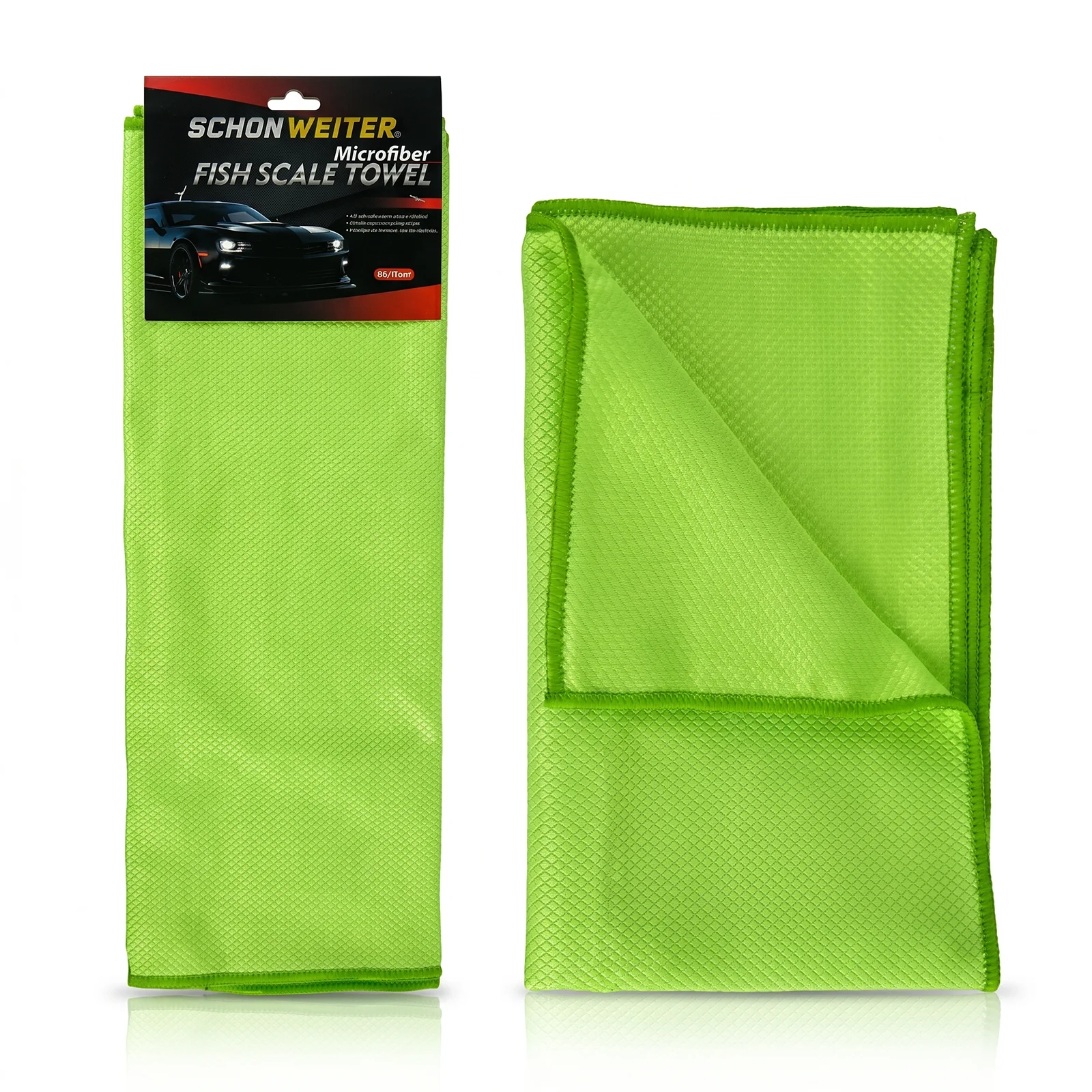 Schön Weiter Araç Oto Mikrofiber Cam Kaporta Parlatma Bezi 50x70 Cm Baklava Desen