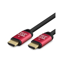 Hdmi 2.0 Kablo 4k Uhd Od 8.0 Mm 15 M - Siyah Kırmızı Hdx2039