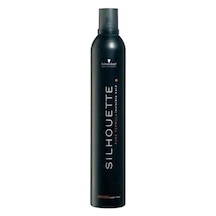 Silhouette Köpük Süper Hold 200 ML (Siyah)