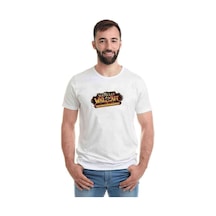 World Of Warcraft Cataclysm Baskılı Beyaz Erkek Tshirt